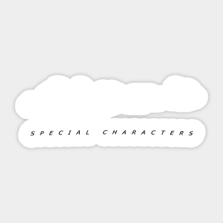 Aesthetic Font Sticker